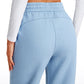 Cotton Fleece Lined Straight Leg Sweatpants 30''