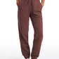 Cotton Fleece Lined High Rise Sweatpants 28''