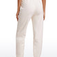 Cotton Fleece Lined High Rise Sweatpants 28''