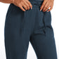 Cotton Fleece Lined High Rise Sweatpants 28''