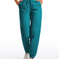 Cotton Fleece Lined High Rise Sweatpants 28''