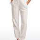 Cotton Fleece Lined High Rise Sweatpants 28''