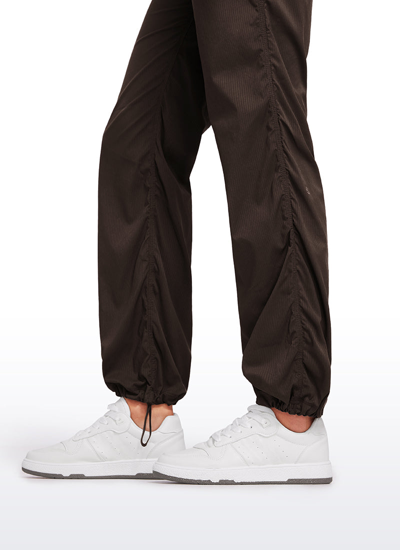 Lightweight Workout Straight Leg Pocket Pants 30"