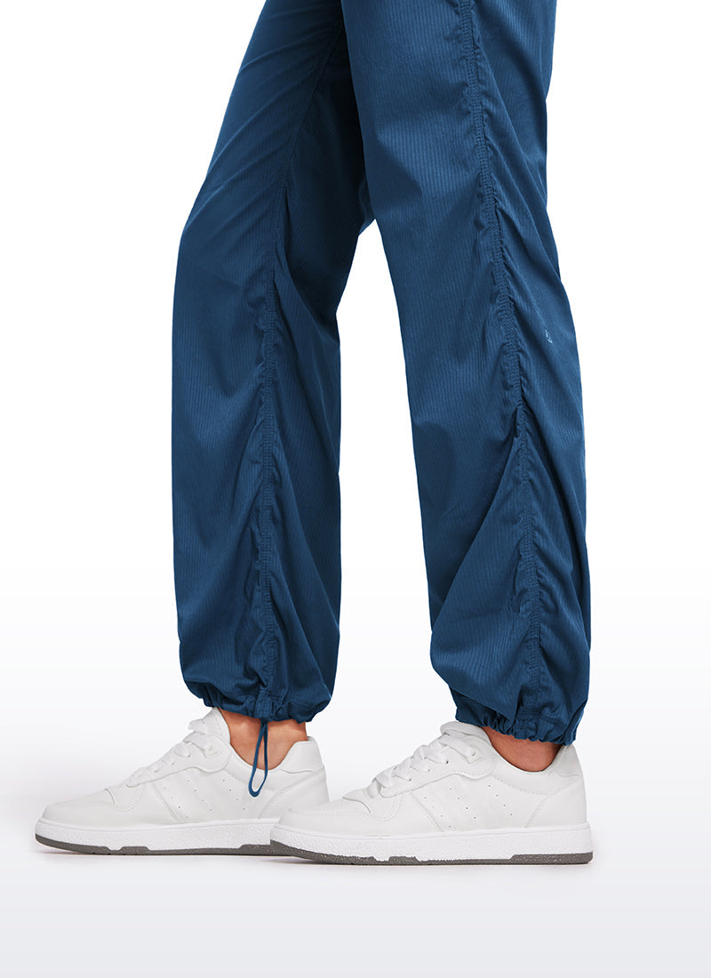 Lightweight Workout Straight Leg Pocket Pants 30"