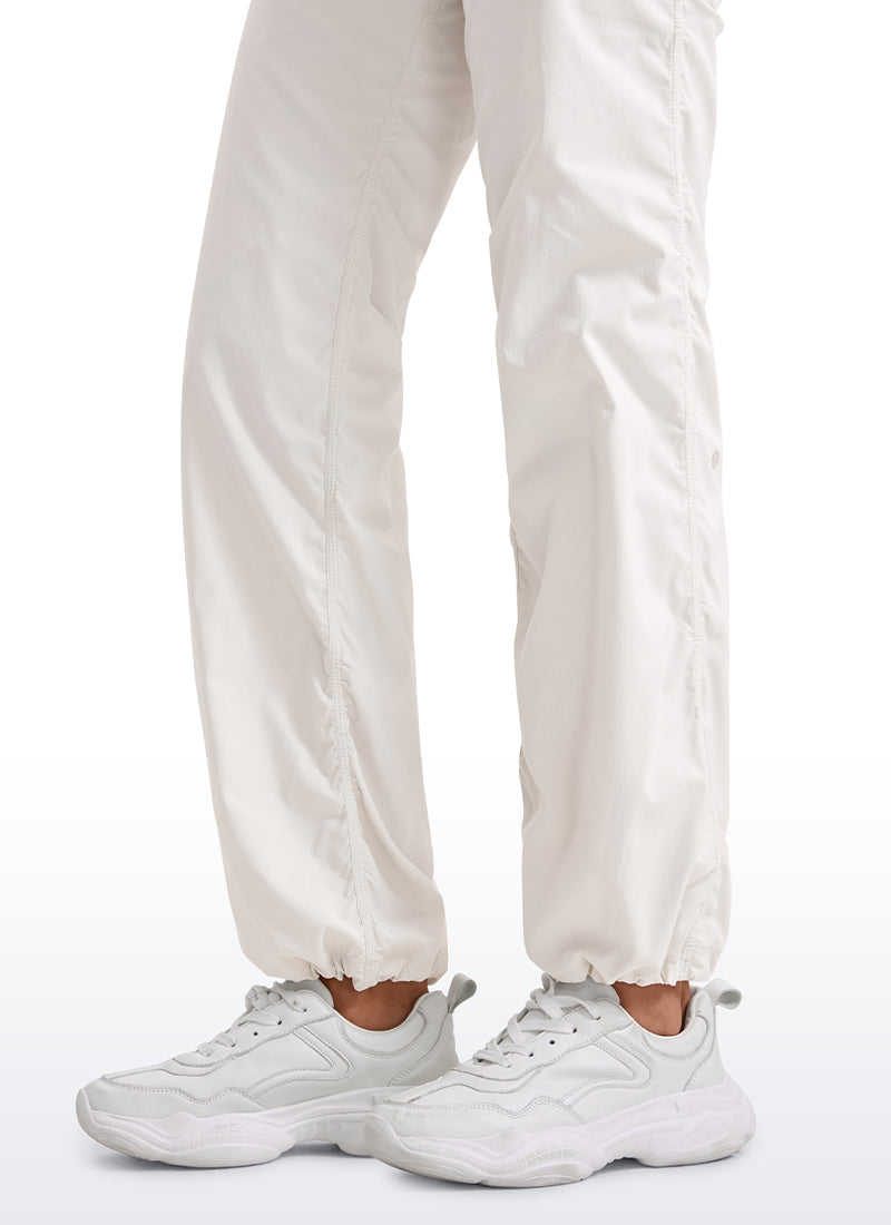 Lightweight Workout Straight Leg Pocket Pants 30"