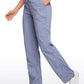 Lightweight Workout Straight Leg Pocket Pants 30"