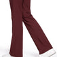 Stretch Flared Pants with Zip Pockets 31"