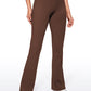 Stretch Flared Pants with Zip Pockets 31"