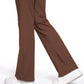 Stretch Flared Pants with Zip Pockets 31"