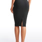 Butterluxe High Waist V Cross Midi Pencil Skirt 26''