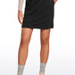 Down the Street Cotton Sweat Jersey Skirts 17'' with Pockets