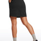 Down the Street Cotton Sweat Jersey Skirts 17'' with Pockets