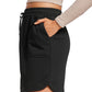 Down the Street Cotton Sweat Jersey Skirts 17'' with Pockets