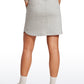 Down the Street Cotton Sweat Jersey Skirts 17'' with Pockets