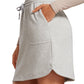 Down the Street Cotton Sweat Jersey Skirts 17'' with Pockets