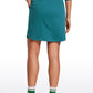 Down the Street Cotton Sweat Jersey Skirts 17'' with Pockets