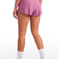 Feathery-Fit Soft High Rise Split Dolphin Mesh Liner Shorts 2.5''