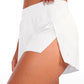 Feathery-Fit Soft High Rise Split Dolphin Mesh Liner Shorts 2.5''