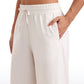 Feathery-Fit Soft Wide Leg High Waisted Capri Pants with Pockets 25''