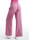 Feathery-Fit Soft High Rise Wide Leg Pants with Pockets 30"