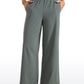 Feathery-Fit Soft High Rise Wide Leg Pants with Pockets 30"