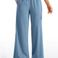 Feathery-Fit Soft High Rise Wide Leg Pants with Pockets 30"