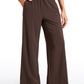 Feathery-Fit Soft High Rise Wide Leg Pants with Pockets 30"