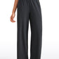 Feathery-Fit Soft High Rise Wide Leg Pants with Pockets 30"