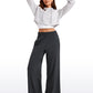 Feathery-Fit Soft High Rise Wide Leg Pants with Pockets 30"