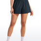 Feathery-Fit Soft High Waisted Linerless Golf Shorts with Pockets 3''