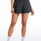 Feathery-Fit Soft High Waisted Linerless Golf Shorts with Pockets 3''