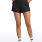 Stretch High-Rise Shorts with Pockets 2.5"