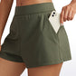 Stretch High-Rise Shorts with Pockets 2.5"