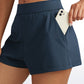 Stretch High-Rise Shorts with Pockets 2.5"