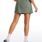 Feathery-Fit Soft High Waisted Golf Skirts with Pockets 14''