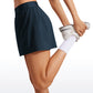 Feathery-Fit Soft High Waisted Golf Skirts with Pockets 14''