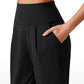 Butterlift Tapered Front Pleated Pants with Pockets 27‘’