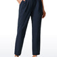 Butterlift Tapered Front Pleated Pants with Pockets 27‘’