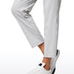 Stretch Drawstring High Waist 7/8 Pants with Pockets 27''