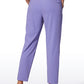 Stretch Drawstring High Waist 7/8 Pants with Pockets 27''