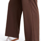 Ribbed High Rise Wide Leg Sweatpants with Pockets 30.5"