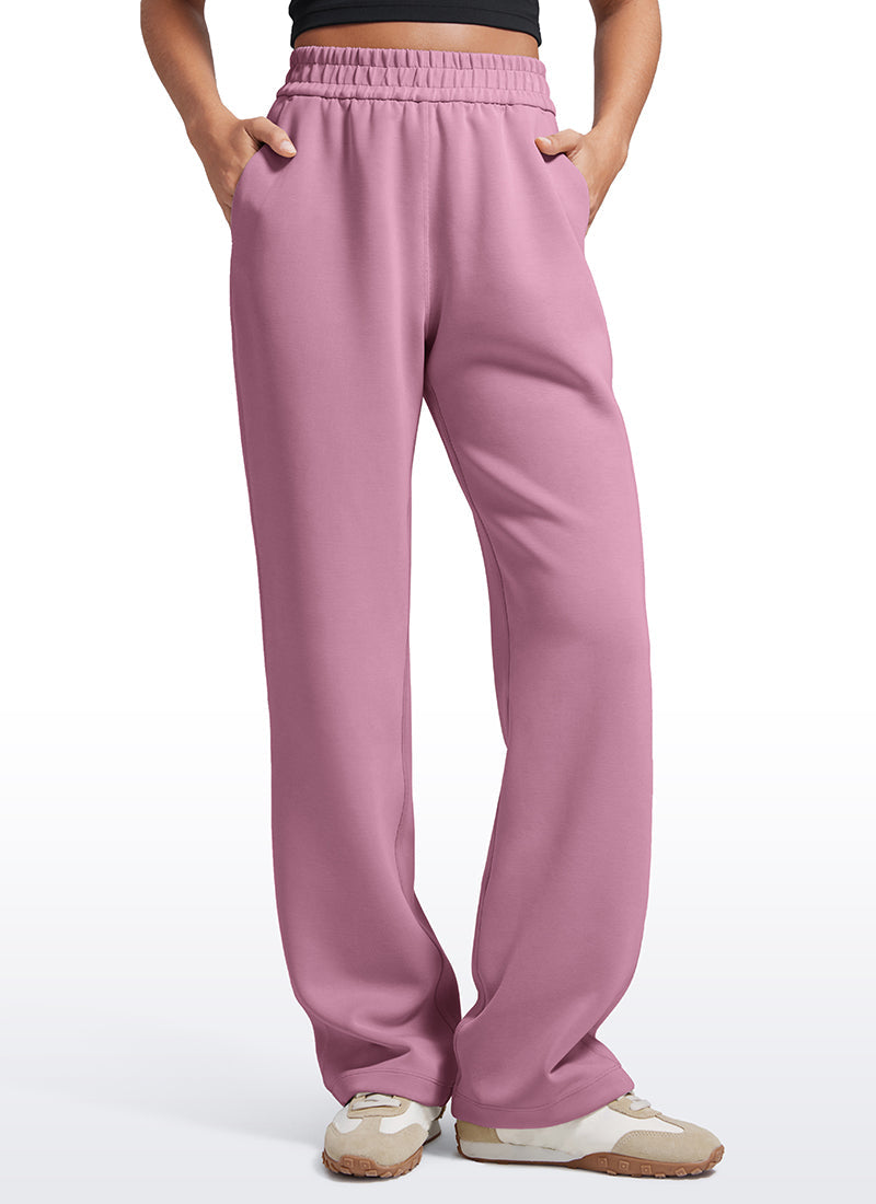 SoftAura High Waist Wide Leg Sweatpants 31''