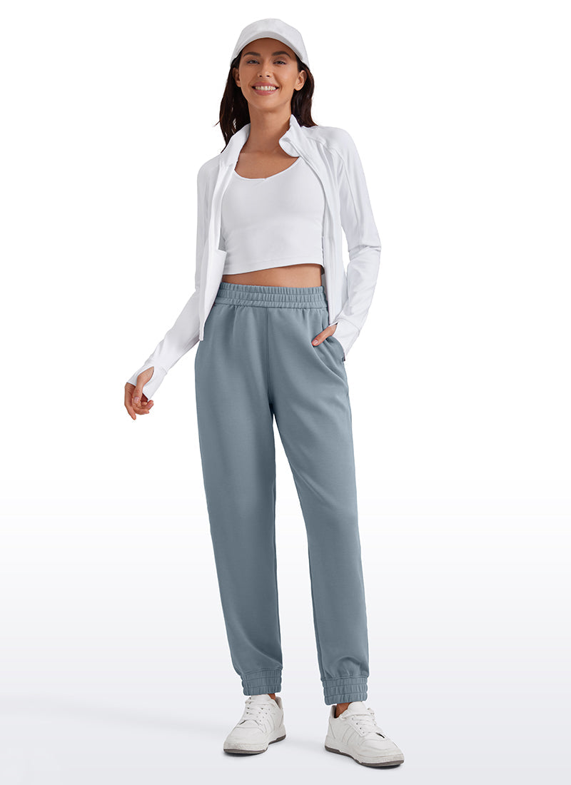 SoftAura Sweatpants Cinch Bottom Joggers with Pockets 28"