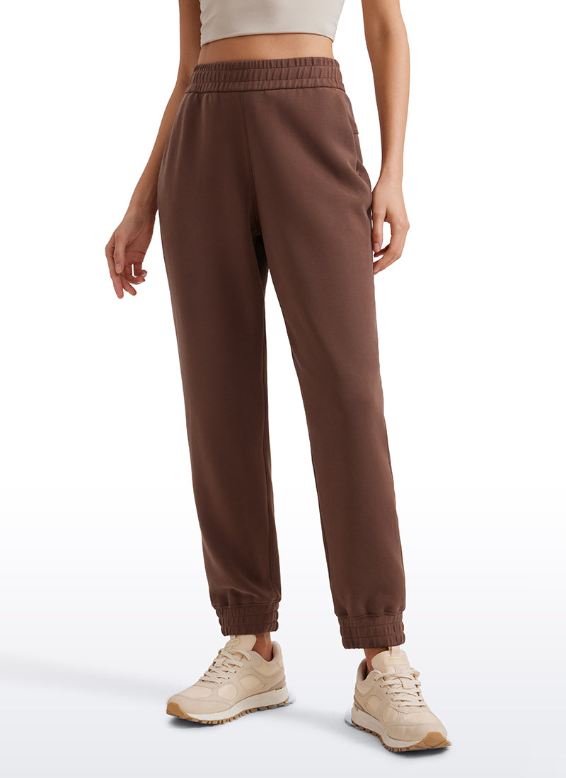 SoftAura Sweatpants Cinch Bottom Joggers with Pockets 28"