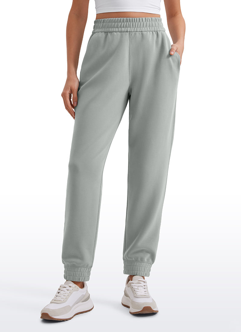 SoftAura Sweatpants Cinch Bottom Joggers with Pockets 28"