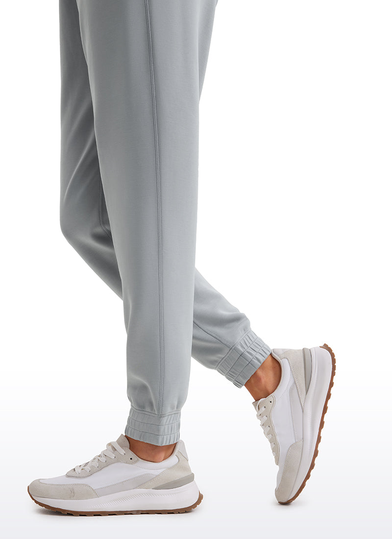 SoftAura Sweatpants Cinch Bottom Joggers with Pockets 28"