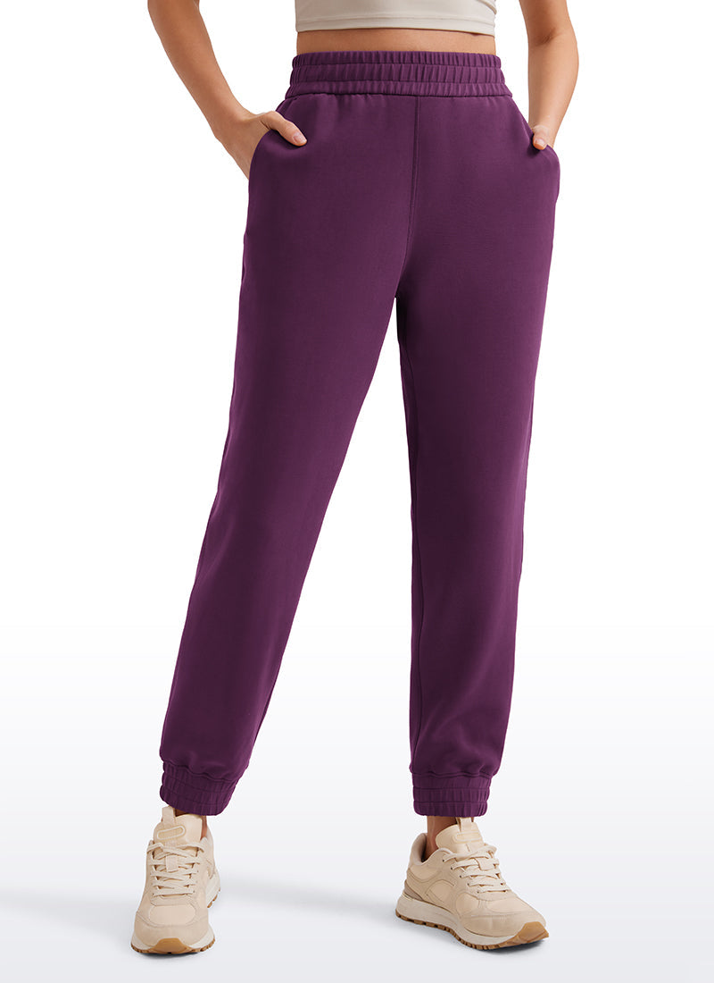 SoftAura Sweatpants Cinch Bottom Joggers with Pockets 28"