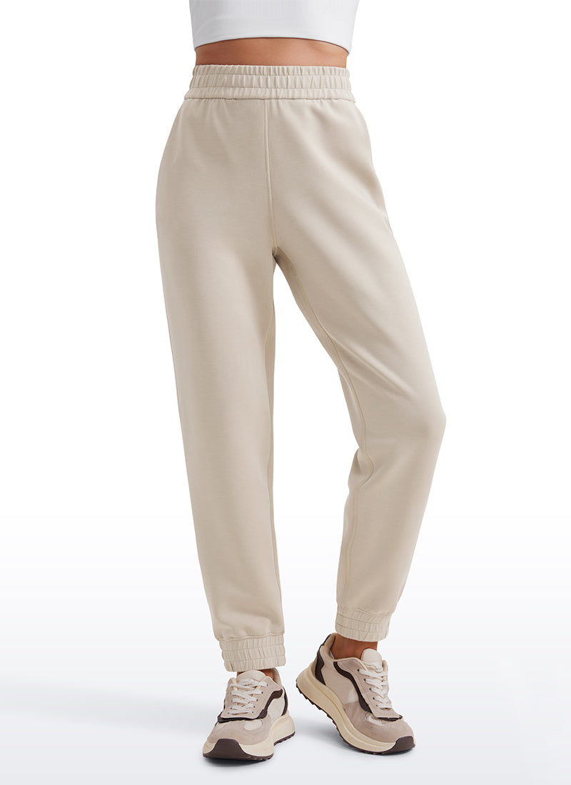 SoftAura Sweatpants Cinch Bottom Joggers with Pockets 28"