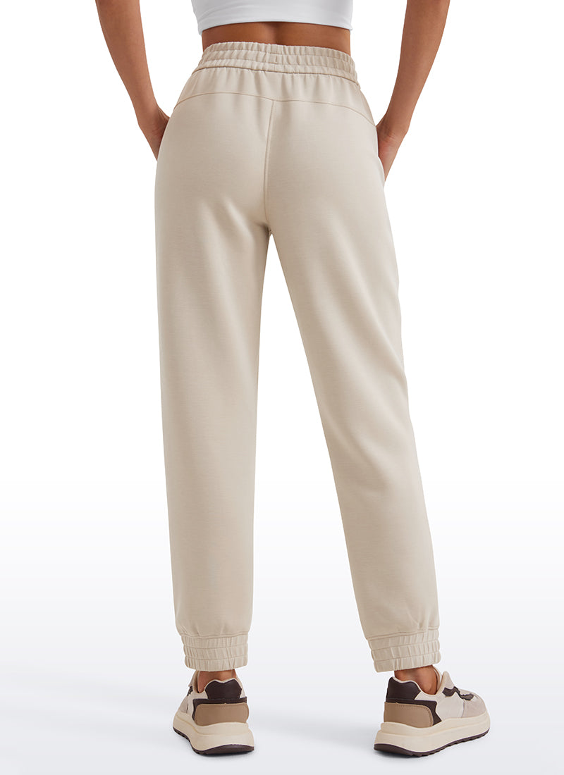 SoftAura Sweatpants Cinch Bottom Joggers with Pockets 28"