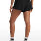 Feathery-Fit Soft High Rise Ruffled Trim Shorts 3''